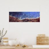 Poster NGC 3324 Détail 36x12 (36x12) (Cuisine)