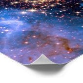 Poster NGC 3603 Star Cluster - NASA Hubble Space Photo (Coin)