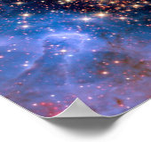 Poster NGC 3603 Star Cluster - NASA Hubble Space Photo (Coin)