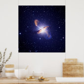 Poster NGC 5128 Centaurus A Galaxy NASA (Cuisine)