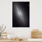 Poster NGC 5866, la galaxie de la broche (Cuisine)
