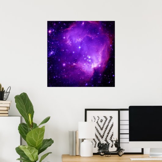 Poster NGC 602 et plus (Bureau à domicile)