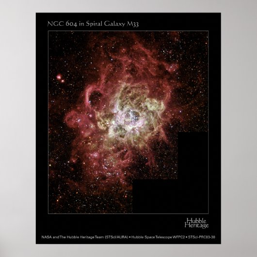 POSTER NGC 604 (Devant)