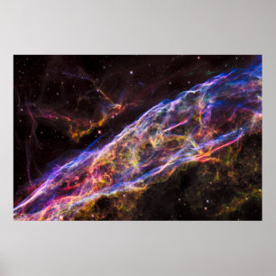 Poster Ngc 6960, La Nébuleuse De La Sorcière.
