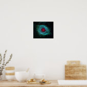 Poster NGC 7293 L'Helix Nebula NASA (Cuisine)