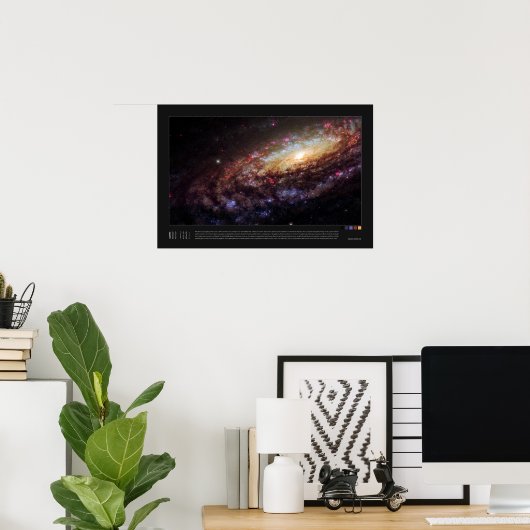 Poster NGC 7331 (Caldwell 30) (Bureau à domicile)
