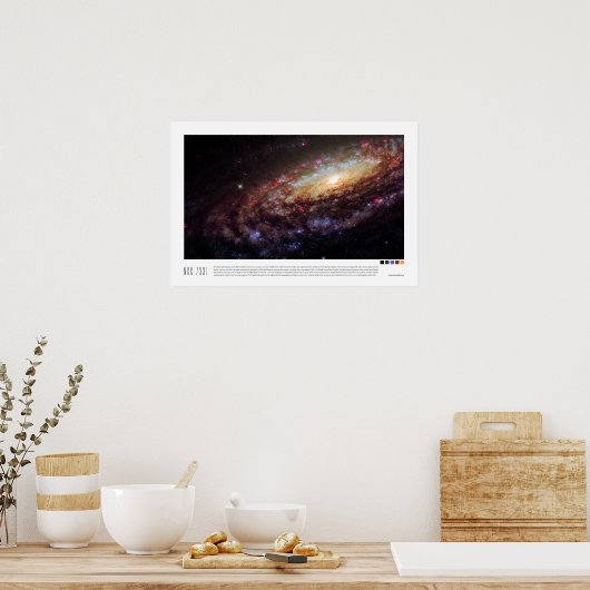 Poster NGC 7331 (Caldwell 30) (Cuisine)