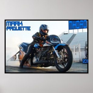 Poster NHDRO 2011 voor motorfietsen met turbomotor