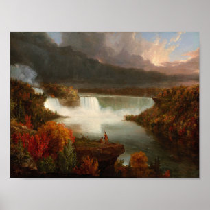 Poster Niagara Falls (1830) — Thomas Cole Imprimer