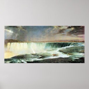 Poster Niagara Falls by Frederic Edwin Church