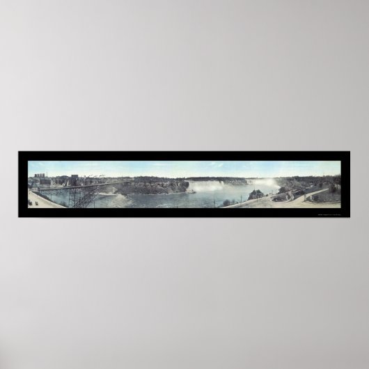 Poster Niagara Falls, Canada Photo 1913 (Devant)