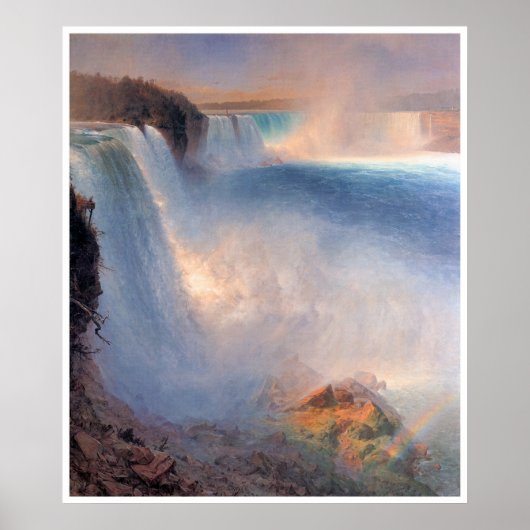 Poster Niagara Falls du côté américain (Devant)