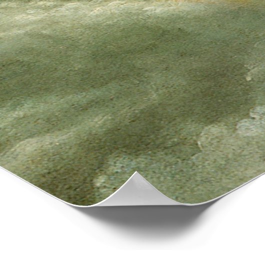 Poster Niagara Falls From Table Rock par John Vanderlyn (Coin)