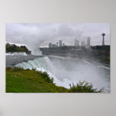 Poster Niagara Falls in the Mist, New York (Devant)
