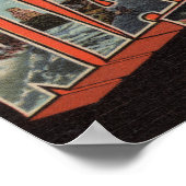 Poster Niagara Falls, New York - Grandes Lettres Scènes 4 (Coin)