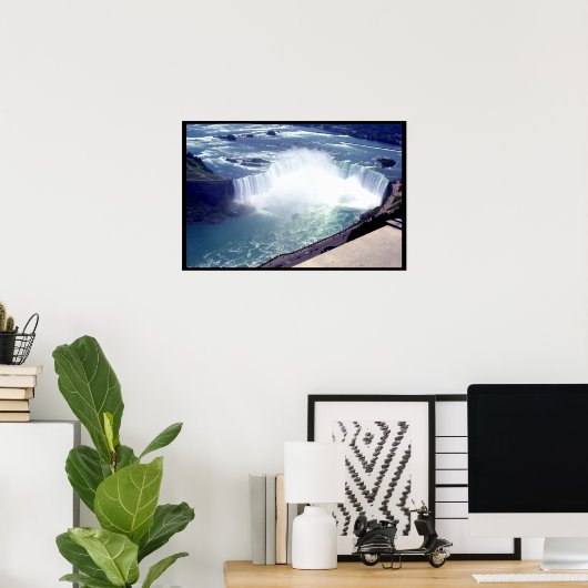 Poster Niagara Falls - présentation (Bureau à domicile)