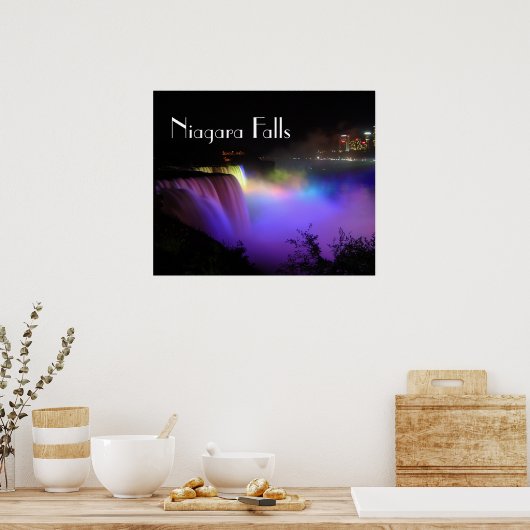 Poster/Niagara-Herfsten Poster (Keuken)