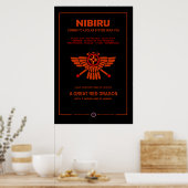 Poster Nibiru - Planète de l'affiche de passage (Cuisine)