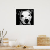 Poster Nibs the Pit Bull (Cuisine)