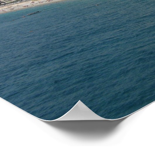 Poster Nice en été (Coin)