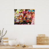 Poster Nice, France - Marché aux Fleurs (Cuisine)