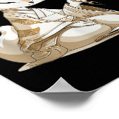 Poster Nice Japon Kitsune Costume Pour Les Amateurs De Ca (Coin)