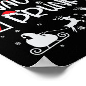 Poster Nice Naughty Drunk Check Funny Christmas (Coin)