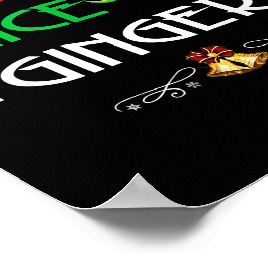 Poster Nice Naughty Ginger Group Matching Christmas (Coin)