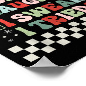 Poster Nice Naughty I Swear I Tried Cool Christmas List S (Coin)