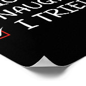 Poster Nice Naughty I Tried (Coin)