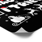 Poster Nice Naughty I Tried Funny Christmas 2022 (Coin)