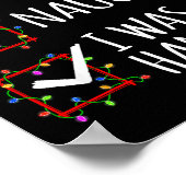 Poster Nice Naughty I Was Hangry Christmas List Santa Cla (Coin)