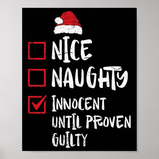 Poster Nice Naughty Innocent Jusqu'À La Culpabilité Prove (Devant)