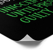 Poster Nice Naughty Innocent Jusqu'À La Culpabilité Prove (Coin)
