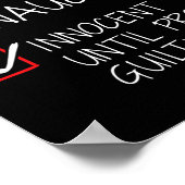 Poster Nice Naughty Innocent Jusqu'À La Culpabilité Prove (Coin)