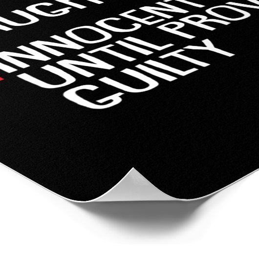 Poster Nice Naughty Innocent Jusqu'À La Culpabilité Prove (Coin)