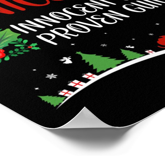 Poster Nice Naughty Innocent Jusqu'À La Culpabilité Prove (Coin)