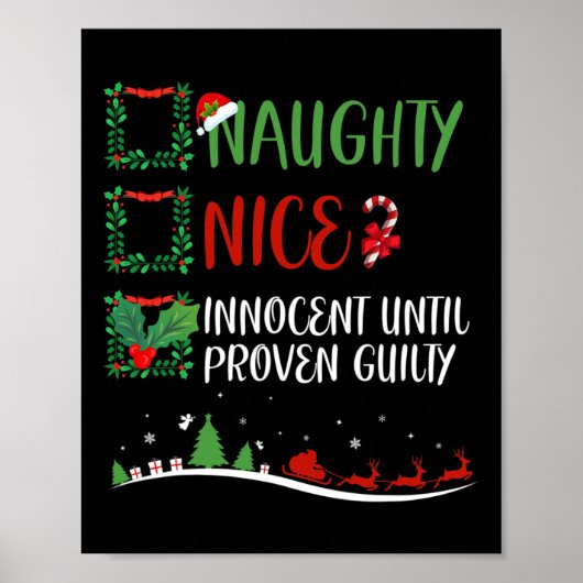 Poster Nice Naughty Innocent Jusqu'À La Culpabilité Prove (Devant)