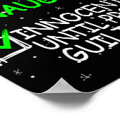 Poster Nice Naughty Innocent Until Proven Guilty Christma (Coin)