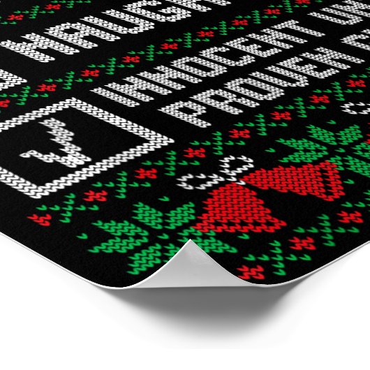 Poster Nice Naughty Innocent Until Proven Guilty Christma (Coin)