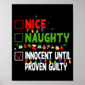 Poster Nice Naughty Innocent Until Proven Guilty Family C (Devant)