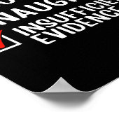 Poster Nice Naughty Insuffisant Preuve Avocat Christma (Coin)