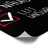 Poster Nice Naughty Left Unsupervised Christmas List Sant (Coin)
