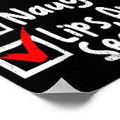 Poster Nice Naughty Lips Funny Christmas List Family Matc (Coin)