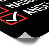 Poster Nice Naughty List Angel Noël 1 (Coin)