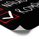 Poster Nice Naughty Romanian Christmas Romania Heritage R (Coin)