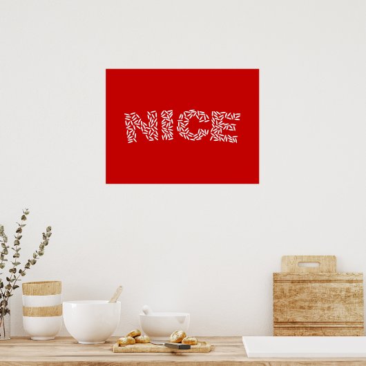Poster Nice Riz (Cuisine)