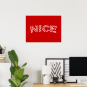 Poster Nice Riz (Bureau à domicile)