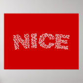 Poster Nice Riz (Devant)