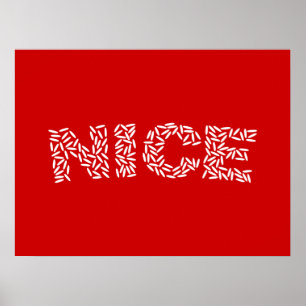 Poster Nice Riz